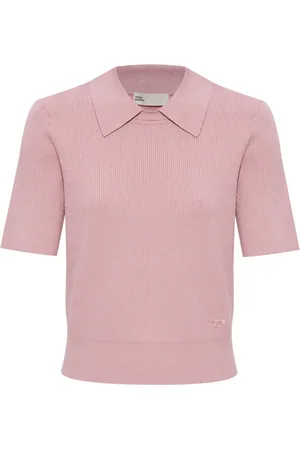 Tory Burch Playera tipo polo texturizada