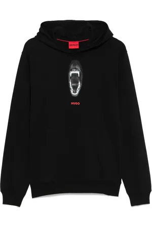 HUGO BOSS Hoodie con animal print
