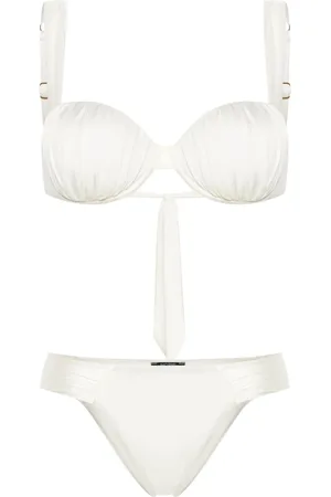 Noire Swimwear Bikini estilo balconette fruncido