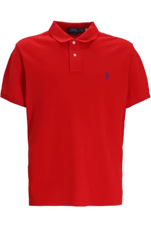 Ralph Lauren Playera tipo polo con logo bordado