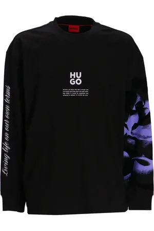 HUGO BOSS Sudadera con logo estampado