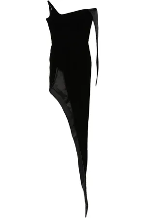 MUGLER Vestido midi Spiky