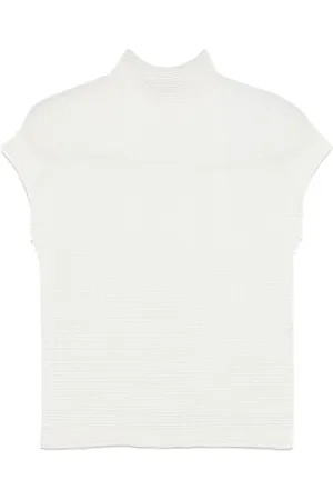 Issey Miyake Top Woolly Pleats