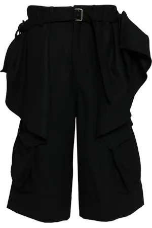 JiyongKim Shorts drapeados