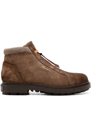 santoni Botas de gamuza
