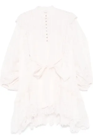 ZIMMERMANN Vestido corto Crush Lace Billow