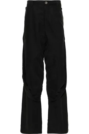 JiyongKim Pantalones drapeados a capas