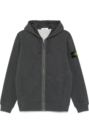 Stone Island Hoodie con distintivo Compass