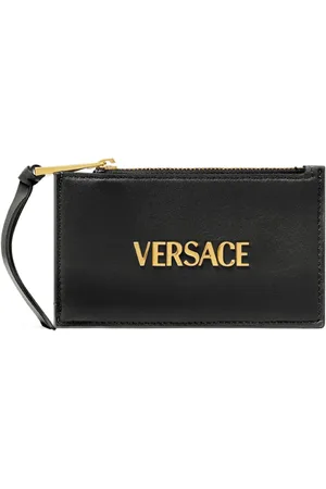 VERSACE Tarjetero Tag con cierre