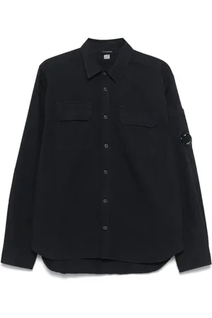 C.P. Company Camisa estilo gabardina Lens