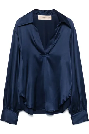 BLANCA Blusa satinada