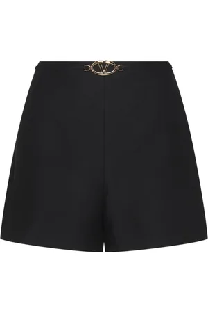 VALENTINO GARAVANI Shorts con placa del logo