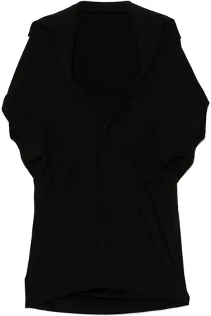 YOHJI YAMAMOTO Vestido con cuello en V