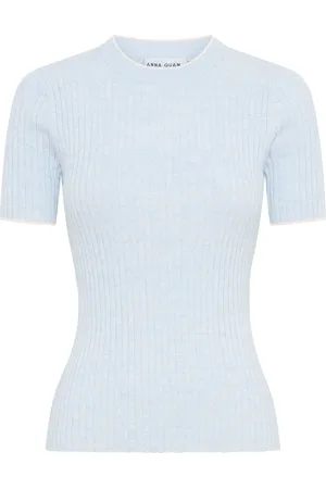 Anna Quan Playera con cuello redondo
