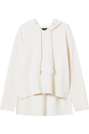 Twin-Set Hoodie con perlas artificiales