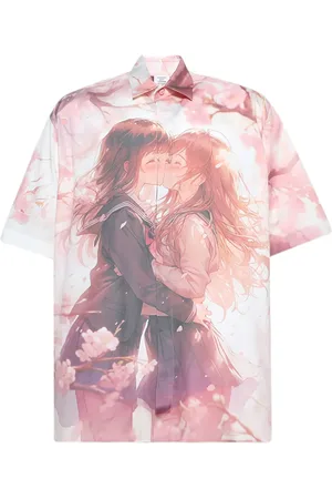 Vetements Camisa Anime