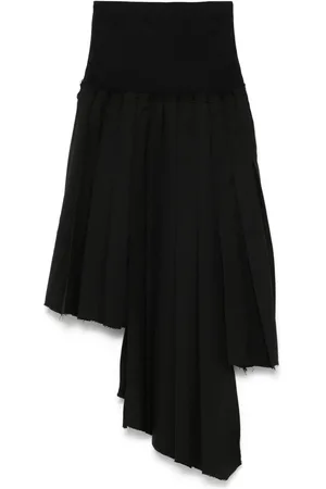 Rokh Falda midi con diseño plisado
