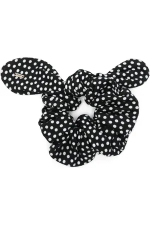 Saint Laurent Dona con estampado de lunares