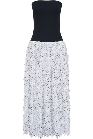 Anna Quan Vestido midi Juni
