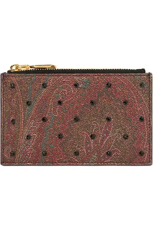 Etro Tarjetero con detalles de strass