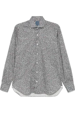 BARBA Camisa con estampado floral