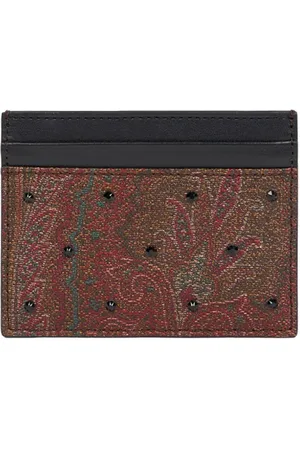 Etro Tarjetero con detalles de strass