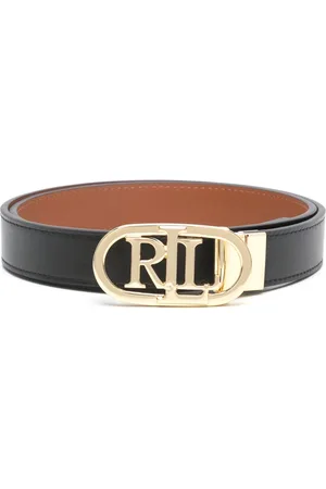 Ralph Lauren Cinturón con logo en la hebilla