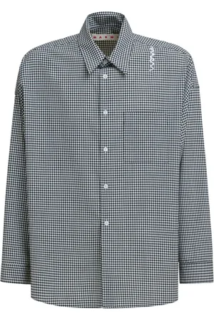 Marni Camisa con cuadros estampados