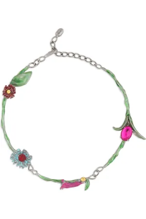 Marni Collar con motivo floral