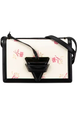 Loewe Bolsa crossbody Medium Leather Roses Print Barcelona 2017
