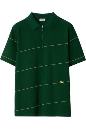 Burberry Playera tipo polo con rayas estampadas