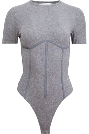FLEUR DU MAL Body estilo playera de algodón orgánico