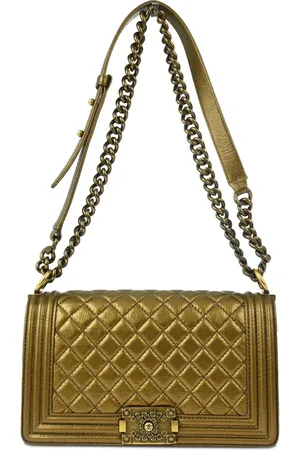 CHANEL Bolsa de hombro Boy CHANEL mediana 2021