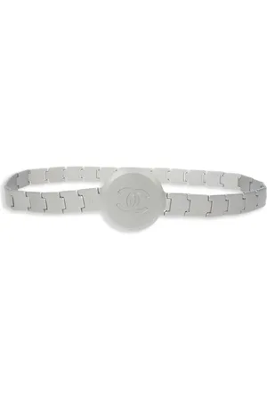 CHANEL Cinturón con logo CC 1999