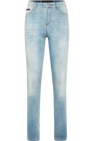 Philipp Plein Skinny jeans con tiro alto