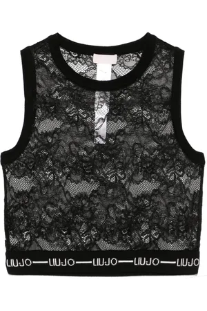 Liu Jo Camiseta con encaje de cordón