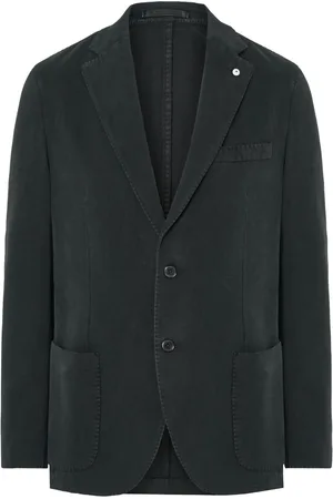 LUIGI BIANCHI MANTOVA Blazer con solapa de muesca