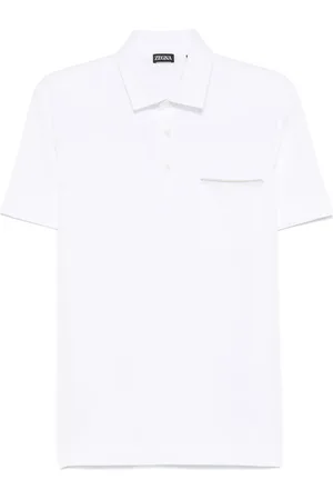 Ermenegildo Zegna Playera tipo polo de piqué
