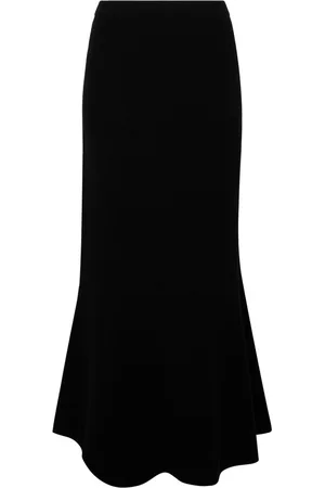 D.EXTERIOR Falda midi con diseño acampanado