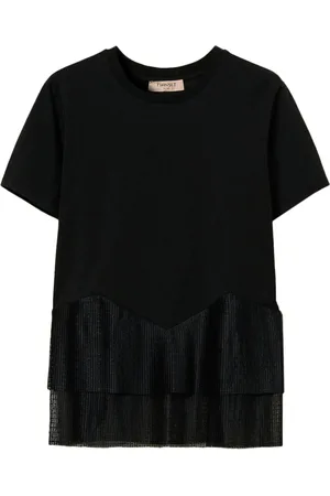 Twin-Set Playera de tul