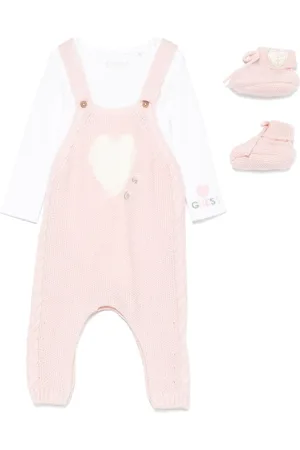 Guess Set de mameluco tejido