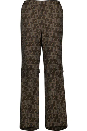 Fendi Pantalones en jacquard