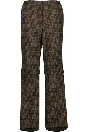 Fendi Pantalones en jacquard
