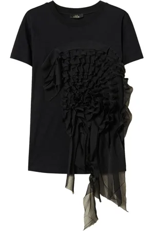Twin-Set Playera con volantes