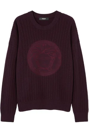 VERSACE Suéter en tejido de ochos Medusa