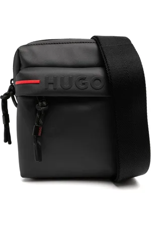 HUGO BOSS Bolsa crossbody con logo en relieve
