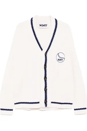 Kiton Cárdigan con parche del logo
