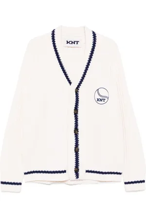 Kiton Cárdigan con parche del logo