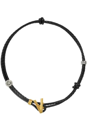 VERSACE Collar V2025 Chain de piel