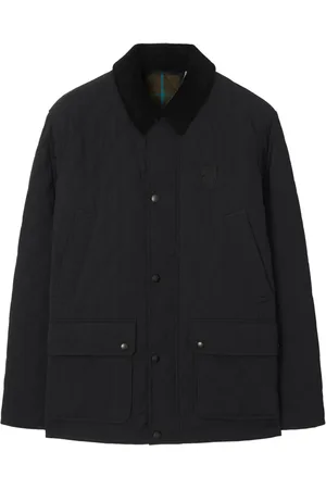 Burberry Chamarra capitonada con logo bordado